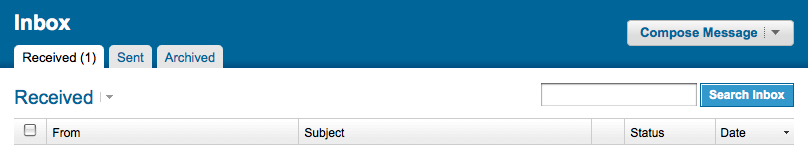The New LinkedInbox tabs The New LinkedInbox tabs