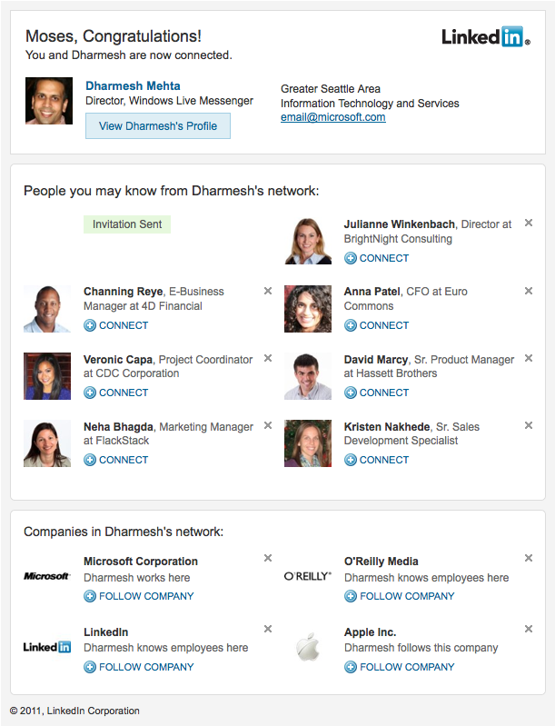 Making it easier for Hotmail users to grow their LinkedIn network | Official LinkedIn Blog