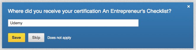 profile certification 2
