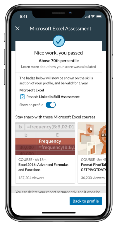 Announcing Skill Assessments To Help You Showcase Your Skills Official Linkedin Blog