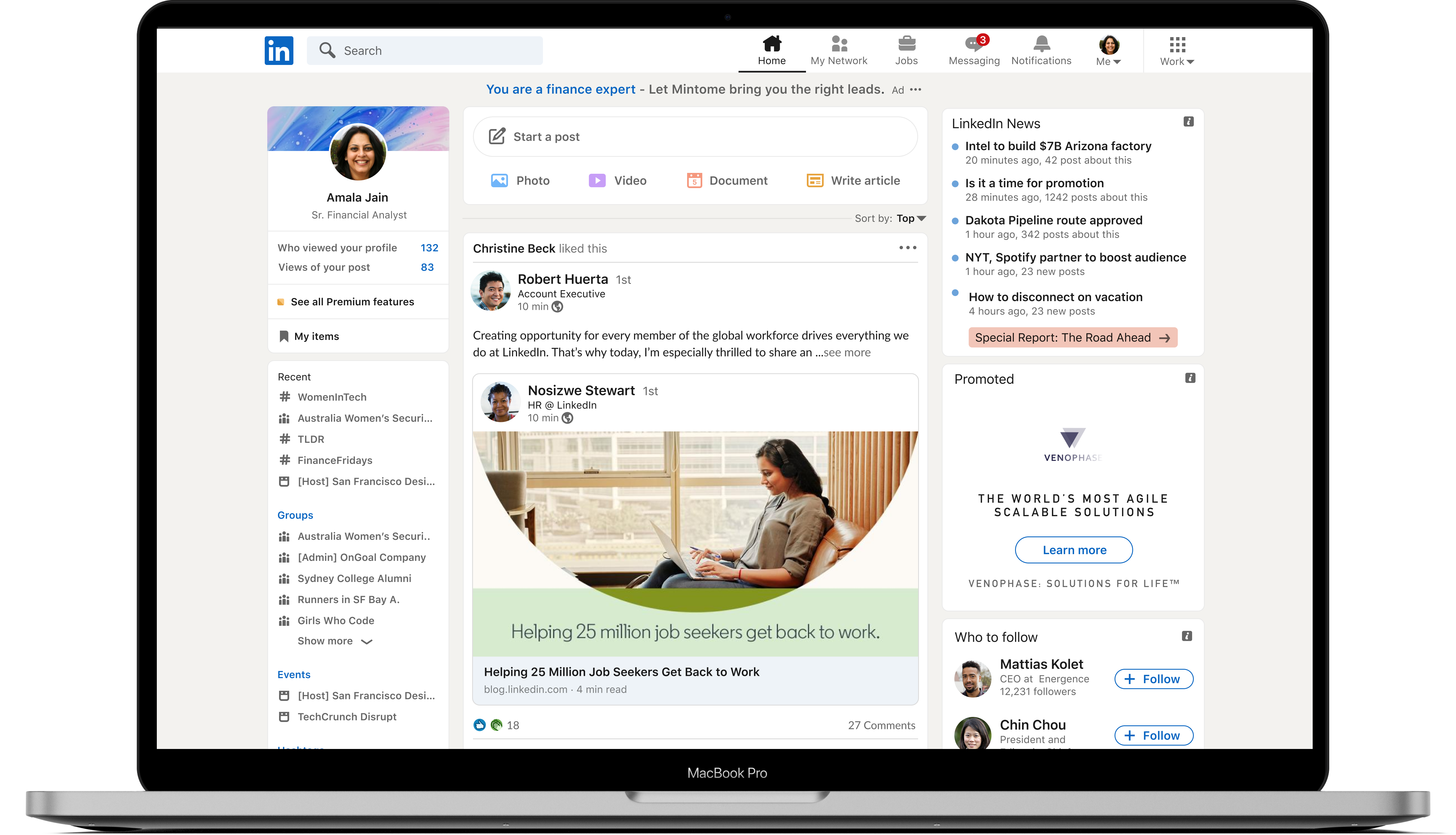 A New Look for LinkedIn (from the Inside Out)