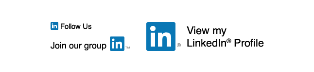 Examples of logo use for LinkedIn members