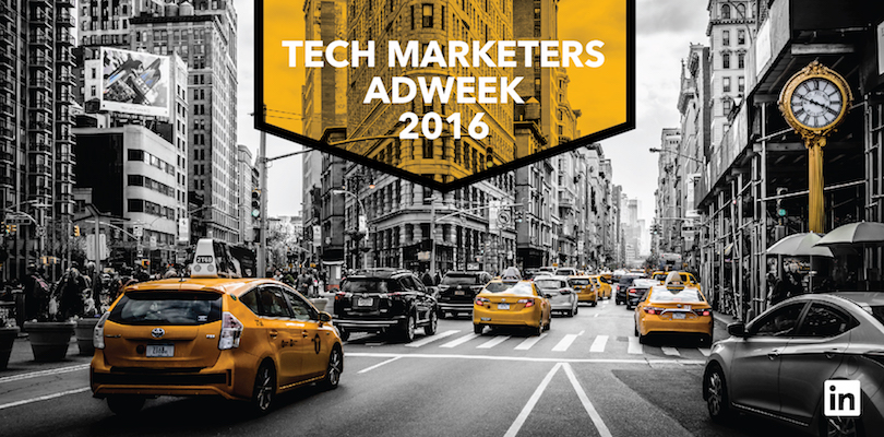 Why Tech Marketers Should Be Paying Close Attention to Advertising Week 2016