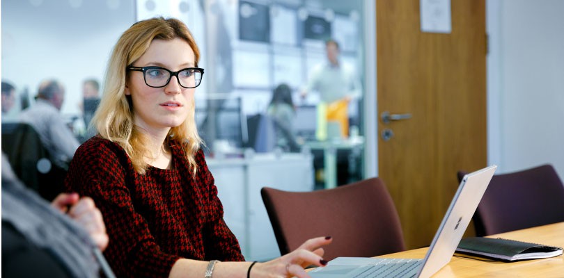 Woman In Meeting