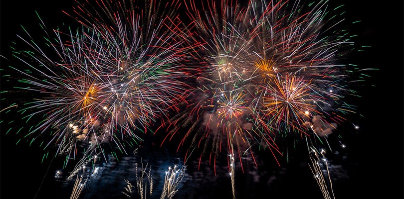 Grand Finale from a Fireworks Show