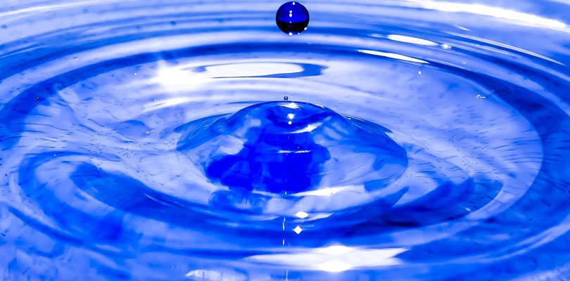 Water rippling