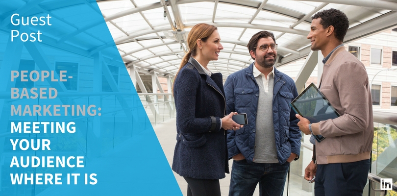 use linkedin matched audiences to implement a people-based marketing strategy
