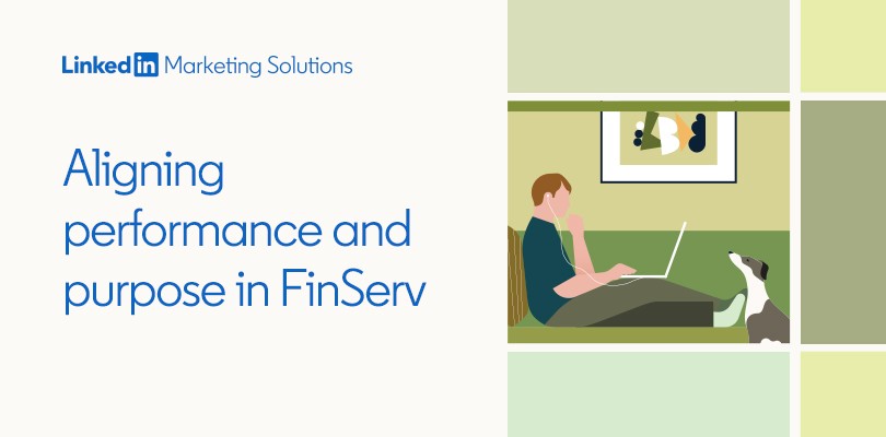 Aligning Performance and Purpose in FinServ illustration