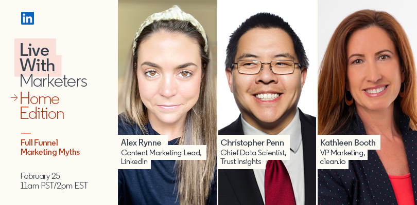 Alex Rynne, Christopher Penn, Kathleen Booth