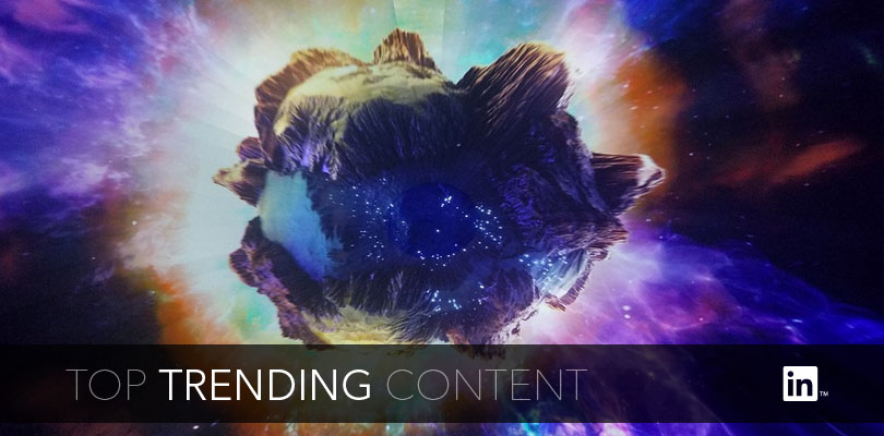 Crater from Meteor Strike Representing Marketing Impact