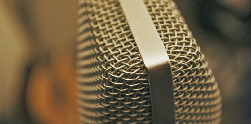 Close Up of Microphone
