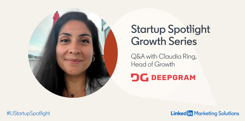 Claudia Ring, Head of Growth at Deepgram