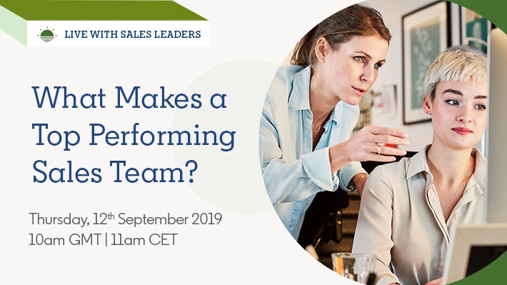 Tune into the latest Live with Sales Leaders – it’s about Time!