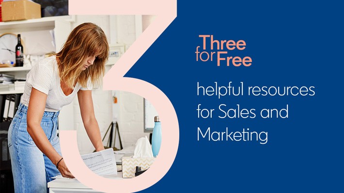 Three for Free, Week 2: more helpful resources for Sales and Marketing