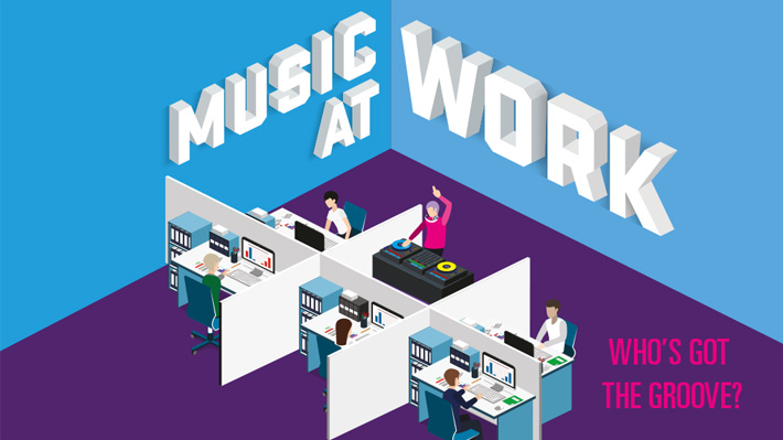 Music at work – who’s got the groove?