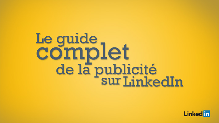 Publicité sur LinkedIn