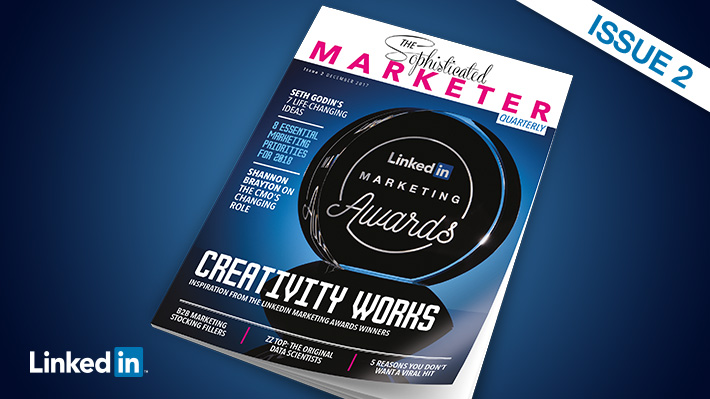 Get your free copy of the marketing magazine like no other