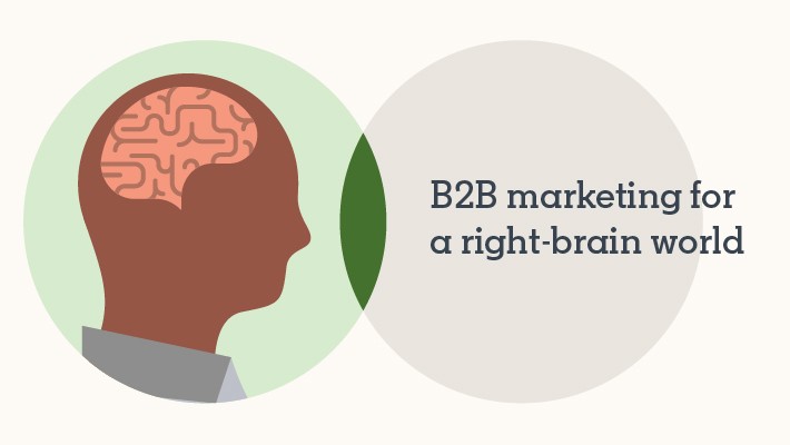 B2B marketing for a right-brain world