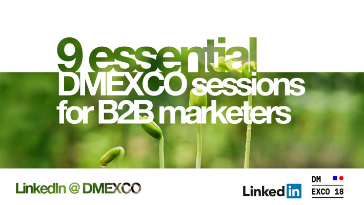 9 essential DMEXCO sessions for B2B marketers