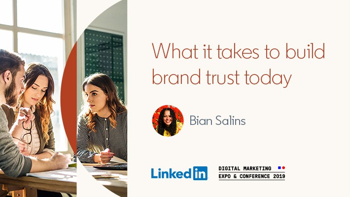 What it takes to build brand trust today