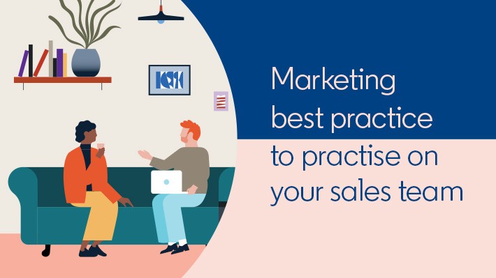 How much marketing best practice are you practising on your sales team?