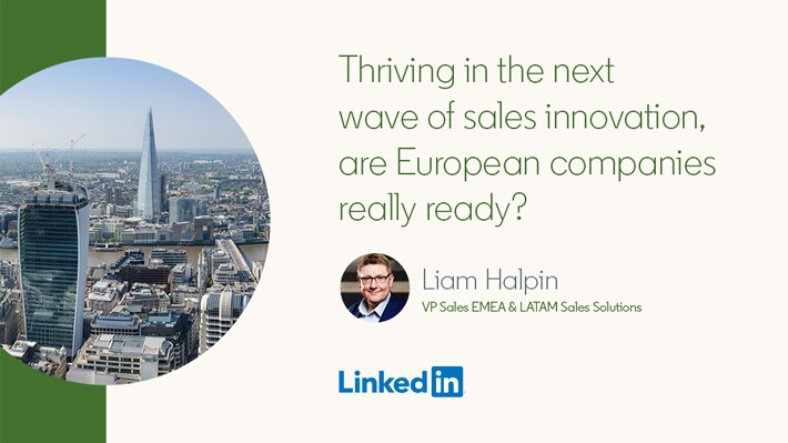 Thriving in the next wave of sales innovation, are European companies really ready?