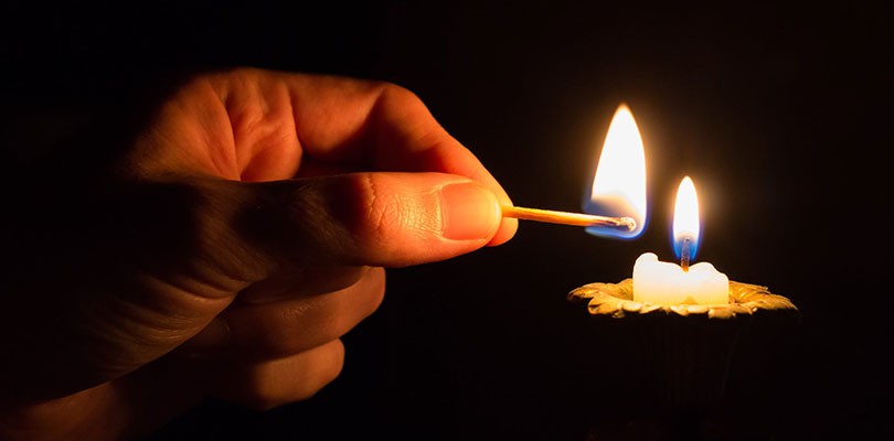 Lighting a Candle in a Dark Room