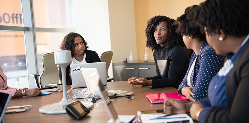 Small Business Meeting in Office