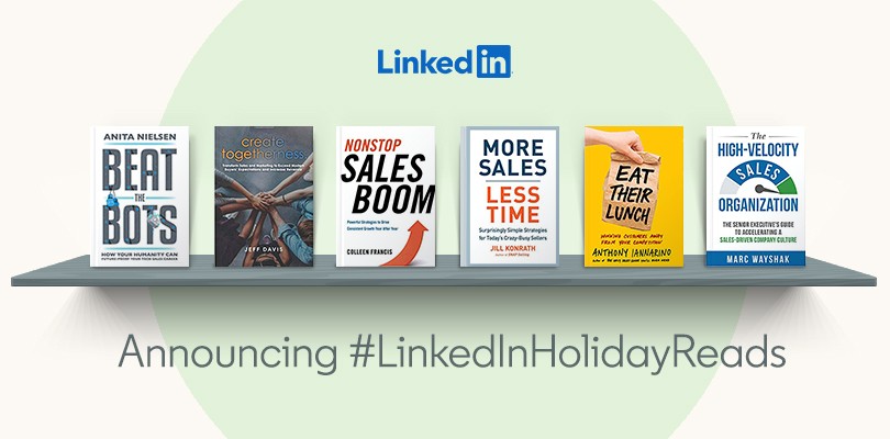 LinkedIn Holiday Book Giveaway