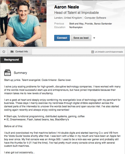 4 Rave-Worthy LinkedIn Profiles and Why We Love Them 