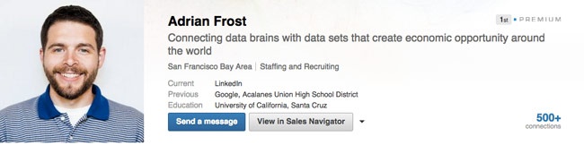 project manager headline for linkedin