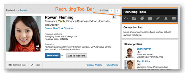 linkedin recruiter tool