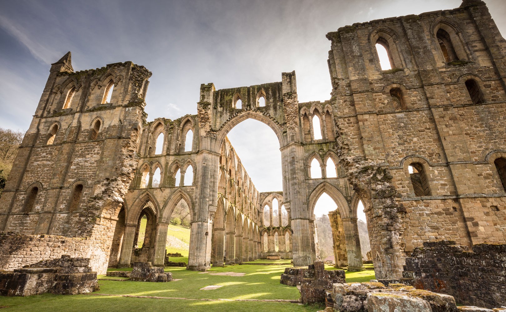 Photo of church ruins in York, UK