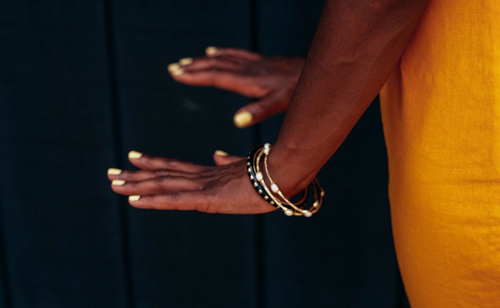 Photo of a black woman's hands