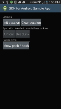 Getting Started: Mobile SDK for Android | LinkedIn Developer Network