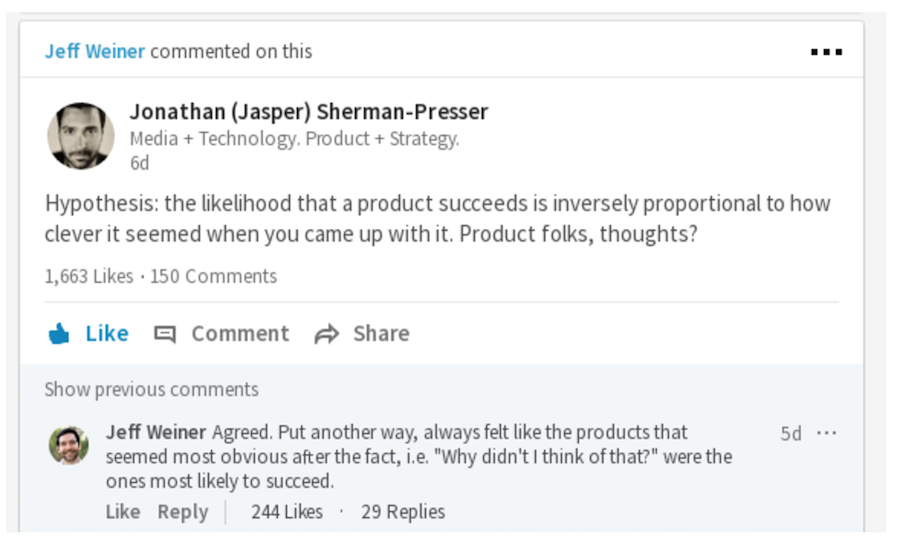 Serving Top Comments In Professional Social Networks Linkedin Engineering