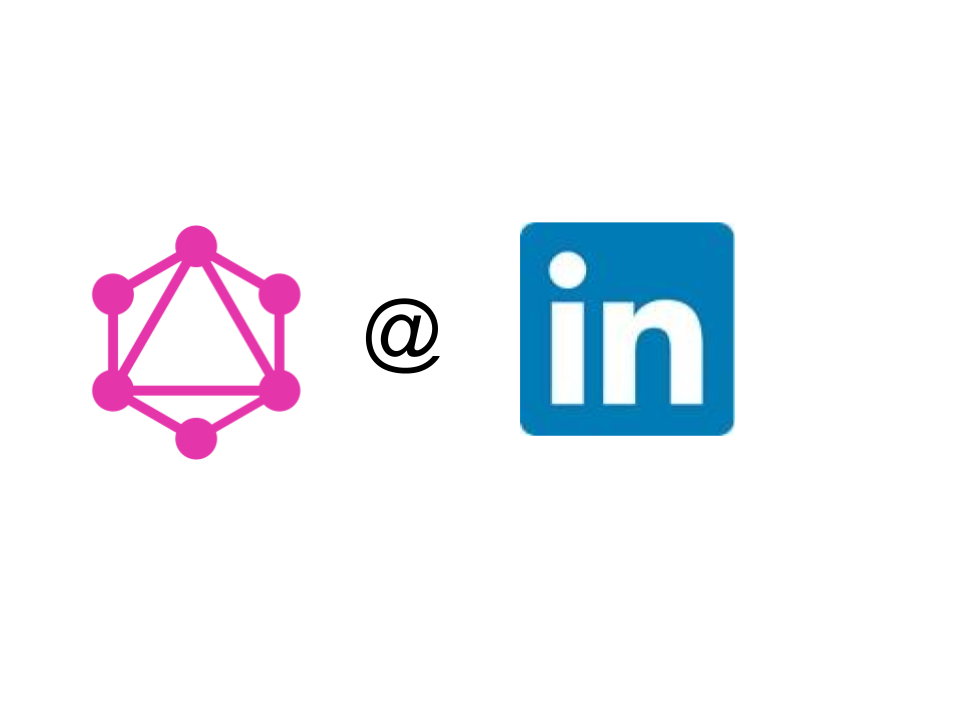 GraphQL logo and LinkedIn logo