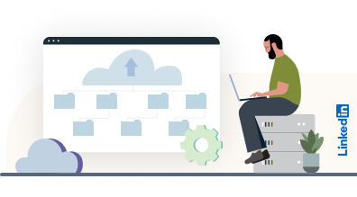 Illustration representing data wrangling