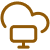 Icon representing compute clouds
