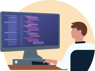 Illustration representing becoming a django developer