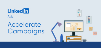 Cover art for the LinkedIn Accelerate Campaigns One Pager.