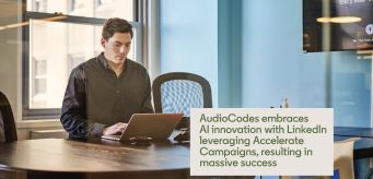 Image de couverture de l’étude de cas d’AudioCodes.