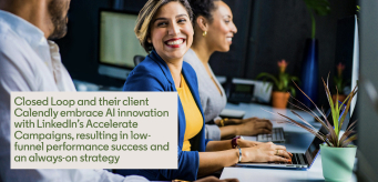 Image de couverture de la success story de Closed Loop et Calendly