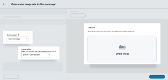 Bild, das das Hinzufügen von Inhalten im Kampagnen-Manager zeigt