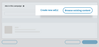 Bild, das das Bearbeiten im Kampagnen-Manager zeigt