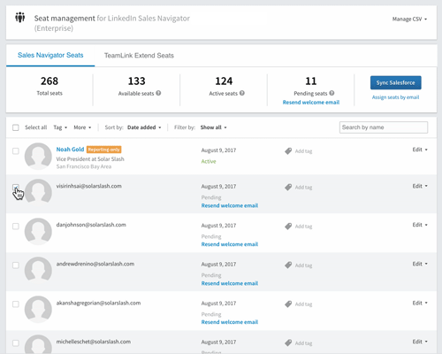 Assign Existing Tags to Existing Seat Holders