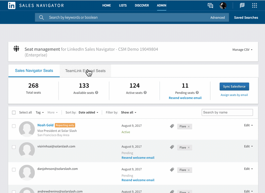 Assign Seats by Email