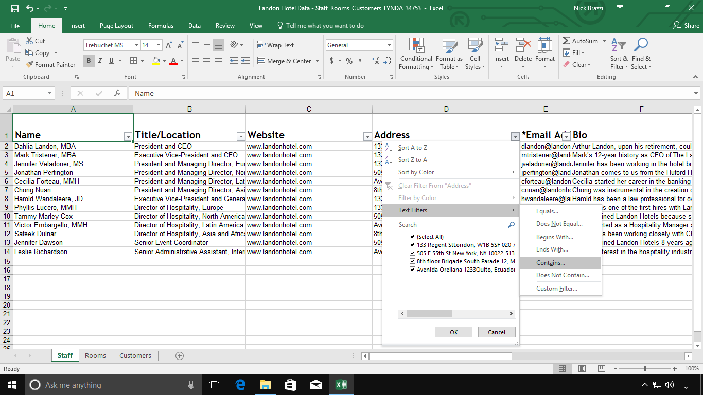 How To Use The Filter Feature In Excel