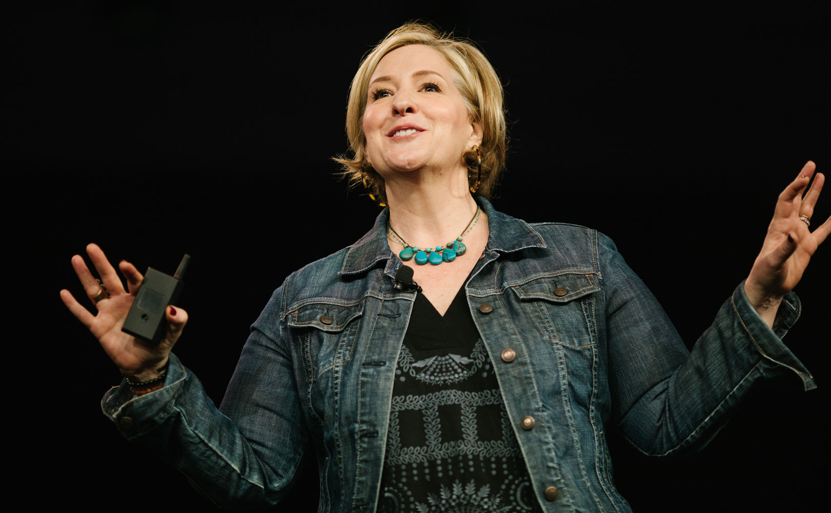 Brene Brown gave an amazing speech at Talent Connect on being vulnerable.