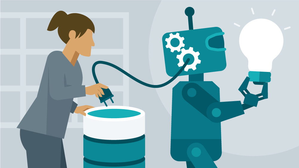 Illustration of machine learning